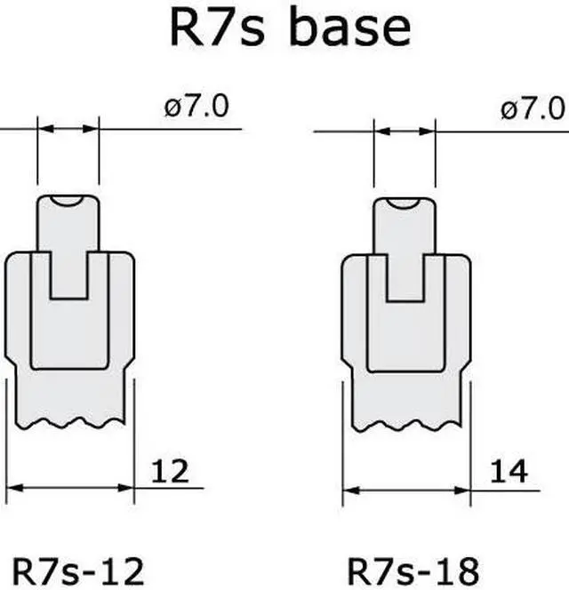 Alt view image 3 of 4 - Sylvania 58998 - 300T3Q/CL(EHM) 300 399 watt Double Ended Halogen Light Bulb