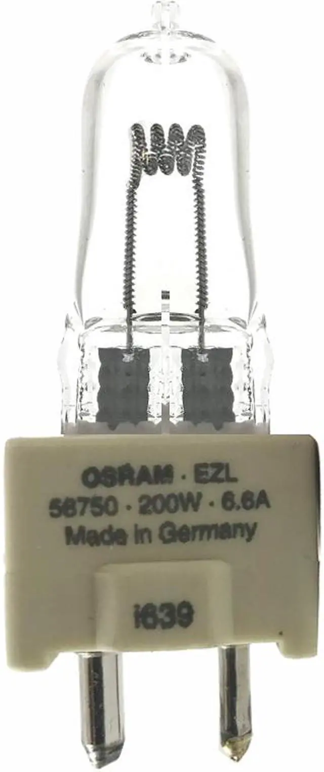 Main image of OSRAM 58750 200W 6.6A EZL/DL GY9.5 Base Airfield Bulb