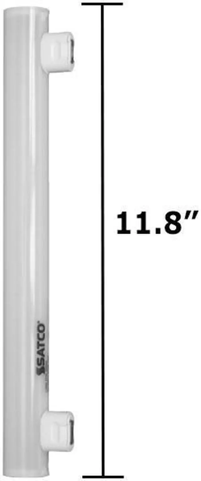 Alt view image 2 of 3 - Satco 5w Linestra LED Replacement bulb - 11.8in Warm White Dimmable lamp