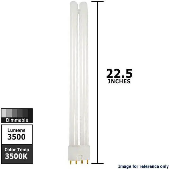 Alt view image 3 of 5 - Philips 300434 - PL-L 40W/35/RS/IS Single Tube 4 Pin Base Compact Fluorescent Light Bulb