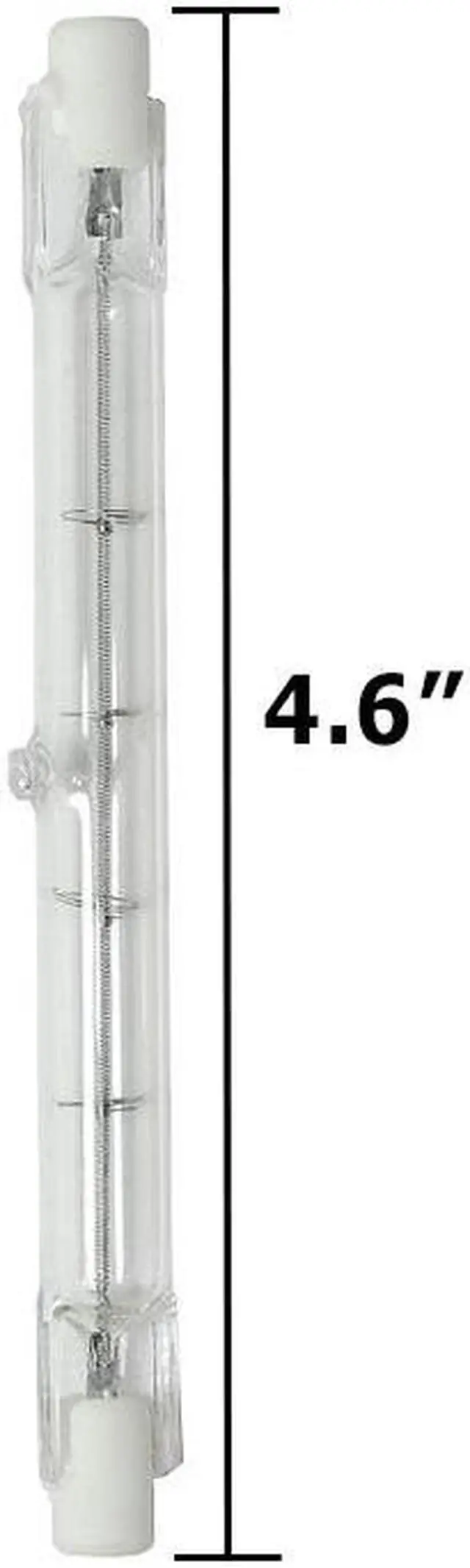 Alt view image 2 of 2 - Platinum FCL 500W 120V Clear Double Ended 118mm Halogen Bulb
