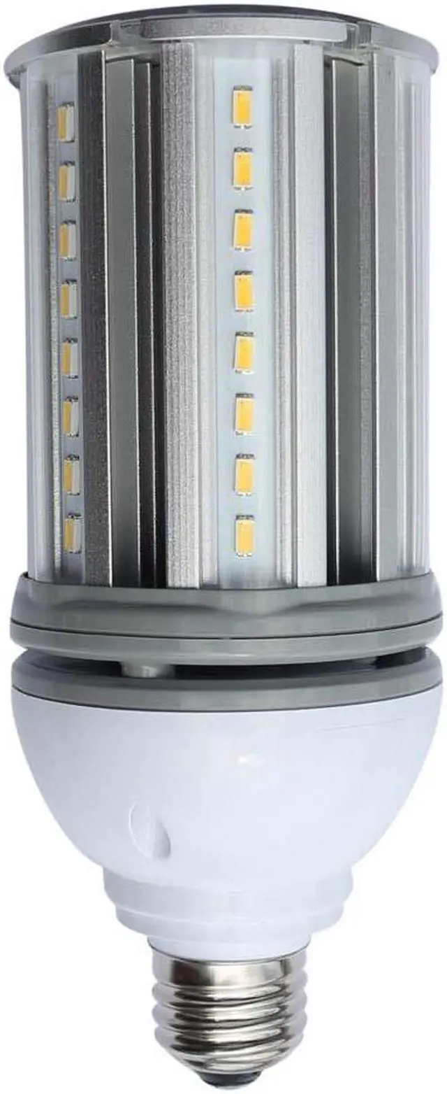 Alt view image 2 of 2 - Satco 09755 - 18W/LED/HID/5000K/12V-24V E26 S9755 Omni Directional Flood HID Replacement LED Light Bulb