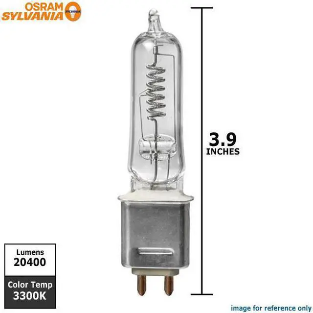 Alt view image 4 of 4 - OSRAM 750w 120v EHF G9.5 base Halogen Light Bulb