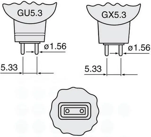Alt view image 4 of 4 - Ushio 1000311 - 120 Watt Light Bulb - MR16 - ANSI EKN - GX5.3 Base