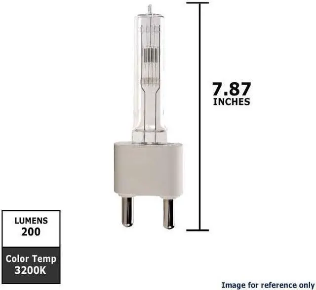 Alt view image 2 of 2 - CYV 1000w 120v 3200k G38  Base Halogen Bulb - Stage Studio Lamp