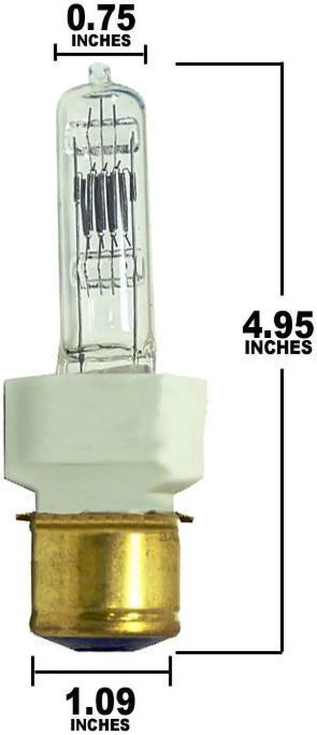 Alt view image 5 of 6 - Ushio 1000083 - BTL JCS120V-500WBP28 Projector Light Bulb