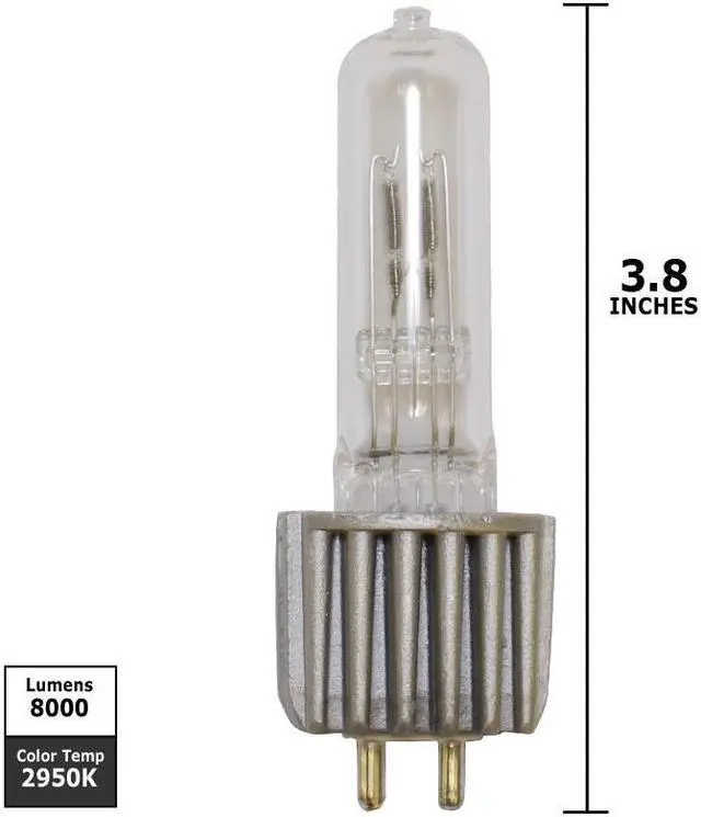 Alt view image 2 of 3 - HPL 375w lamp 115v OSRAM HPL375/115X Long Life Halogen Light bulb