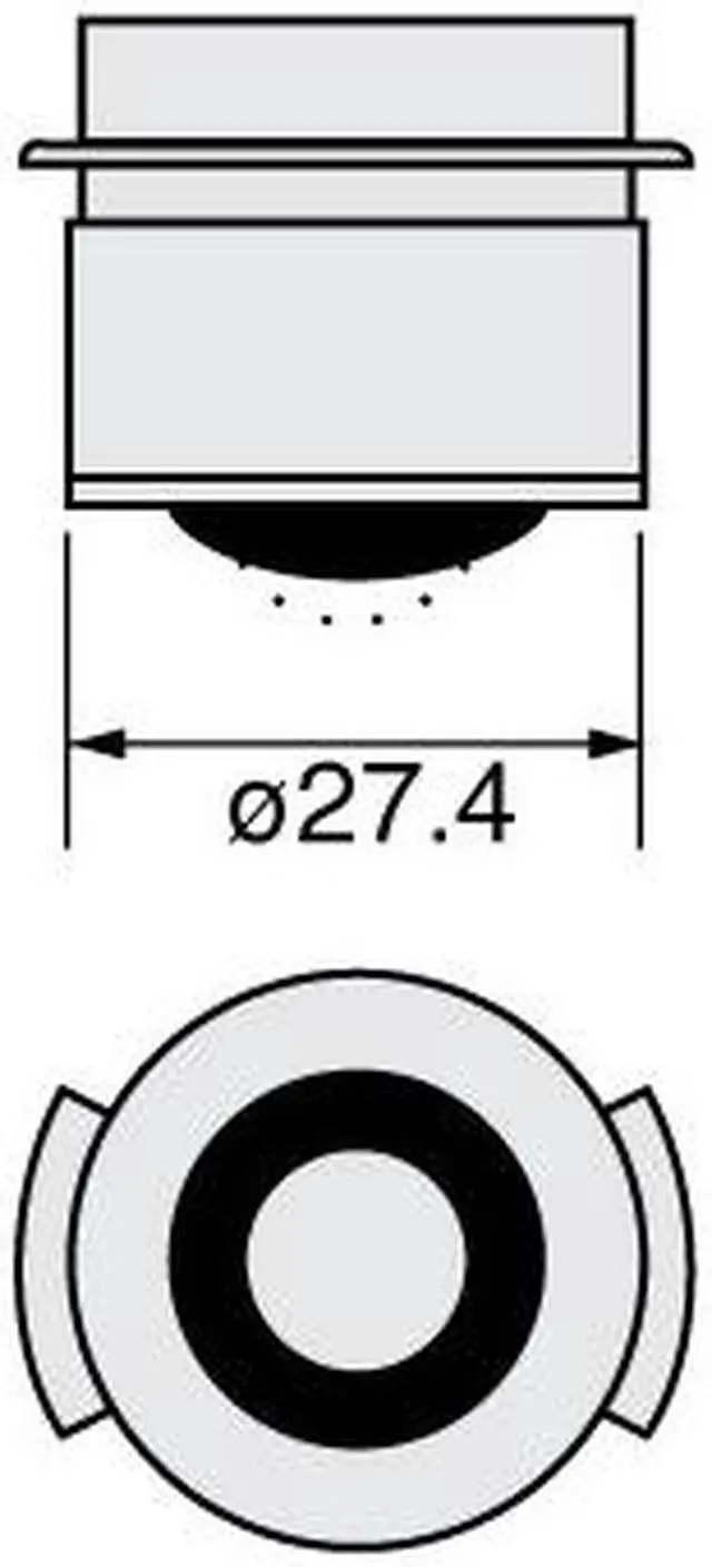 Alt view image 5 of 7 - Ushio 1000087 - BTR JCS120V-1000WCP28 Projector Light Bulb