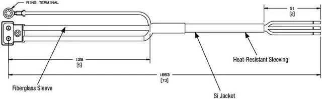 Alt view image 3 of 3 - Osram G9.5 Ceramic Socket for HPL lamps in ETC PAR Fixtures