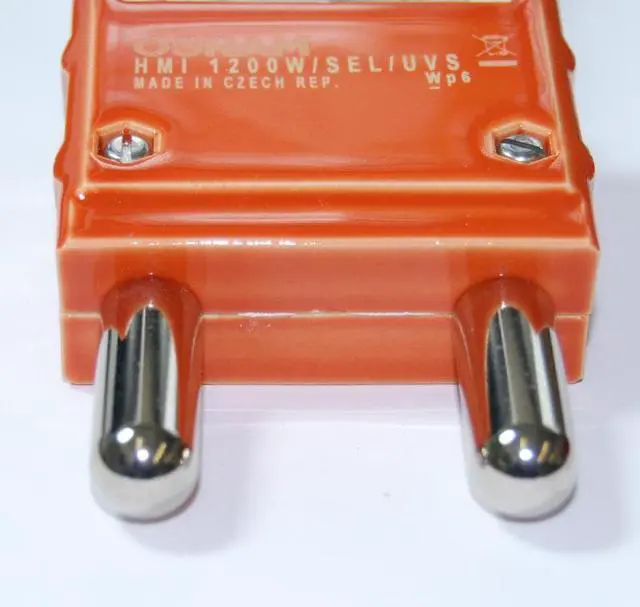 Alt view image 2 of 3 - OSRAM HMI 1200W/SEL UVS 1200w G38 base 6000K metal halide bulb