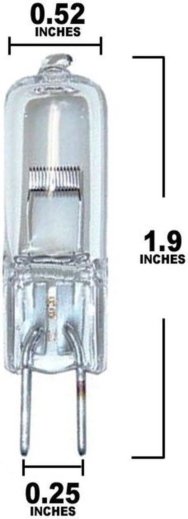 Alt view image 2 of 4 - FDV 150w 24v G6.35 Halogen Bulb - 64642 HLX  Replacement Lamp