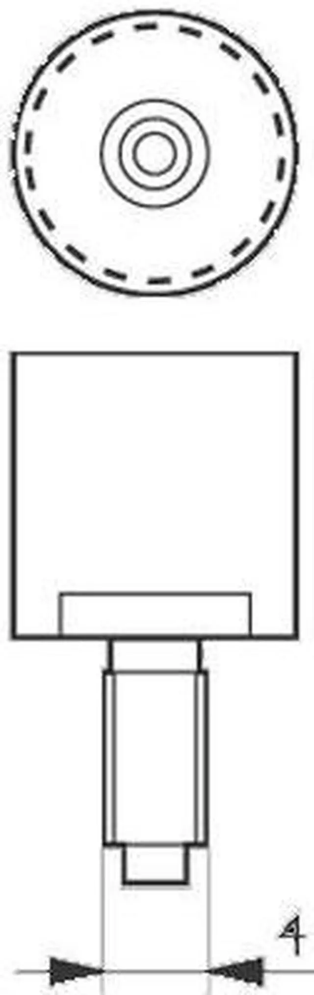 Alt view image 2 of 8 - PHILIPS 575W MSR Gold 575SA/2 DE Metal Halide Bulb