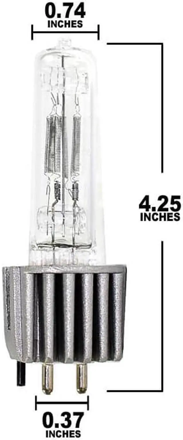 Alt view image 4 of 6 - OSRAM HPL 750w 115v UCF Medium Bipin with Heat Sink halogen light bulb