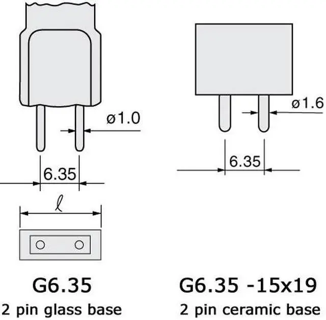 Alt view image 4 of 4 - FDV 150w 24v G6.35 Halogen Bulb - 64642 HLX  Replacement Lamp