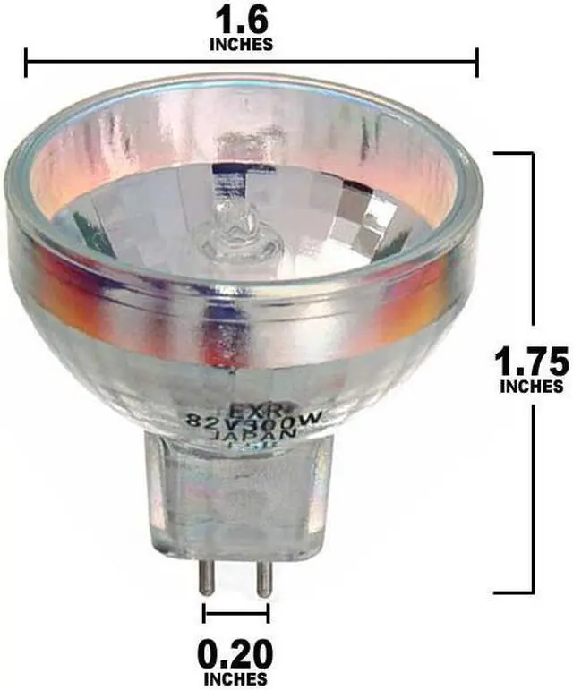 Alt view image 5 of 7 - EXY bulb OSRAM MR13 250w 82v GX5.3 Halogen Light Bulb