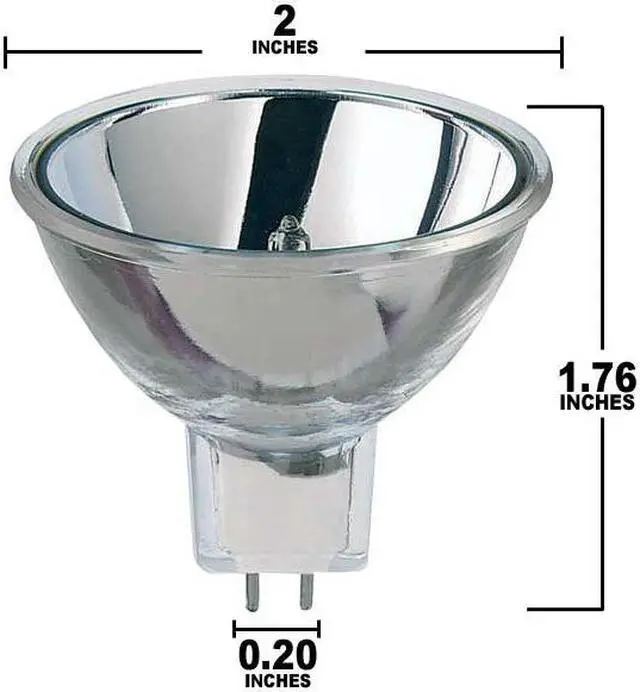 Alt view image 2 of 6 - USHIO 250w 24v ELC Reflector Halogen Lamp