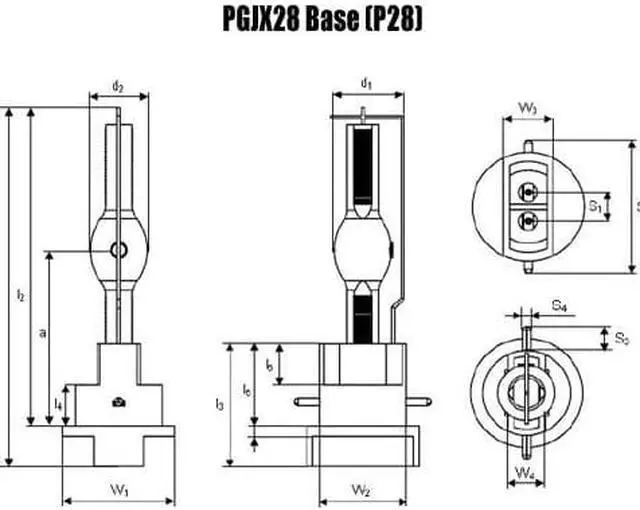 Alt view image 2 of 2 - OSRAM Lok-it HTI 700W/75/P28 700w 7500k Metal Halide light Bulb
