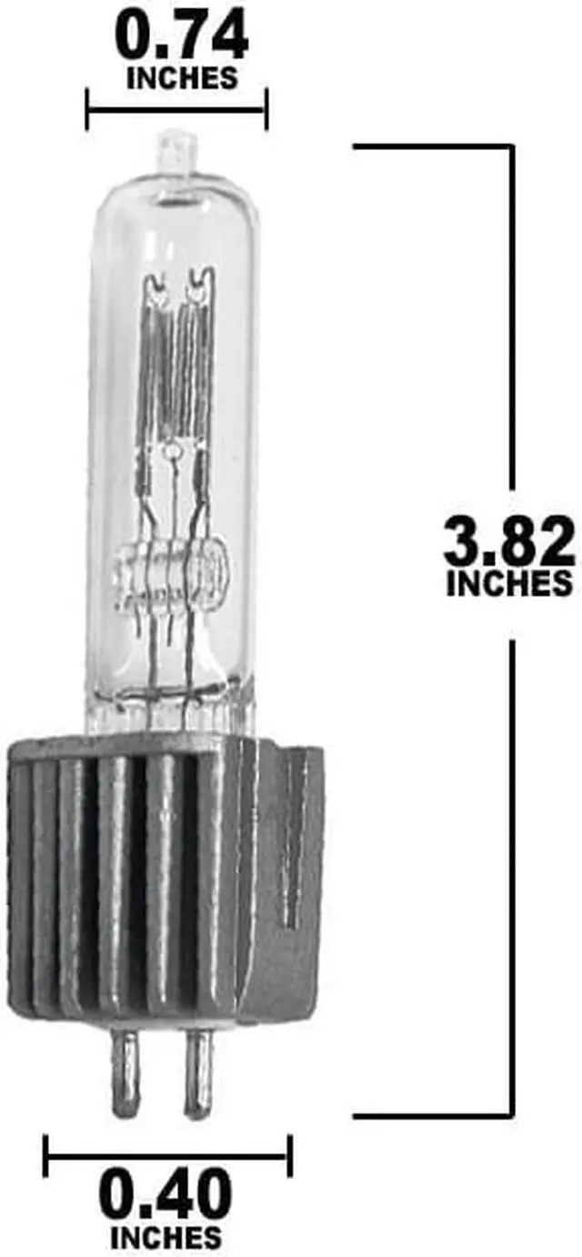 Alt view image 7 of 7 - HPL 575w Lamp 120v OSRAM HPL575/120 575 watt Halogen Bulb