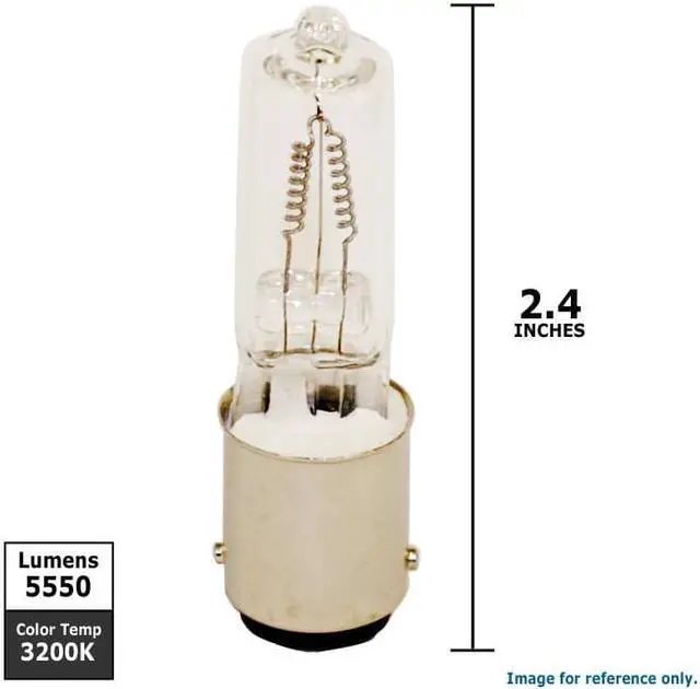 Alt view image 4 of 5 - OSRAM FEV 200w 120v BA15d Halogen light Bulb