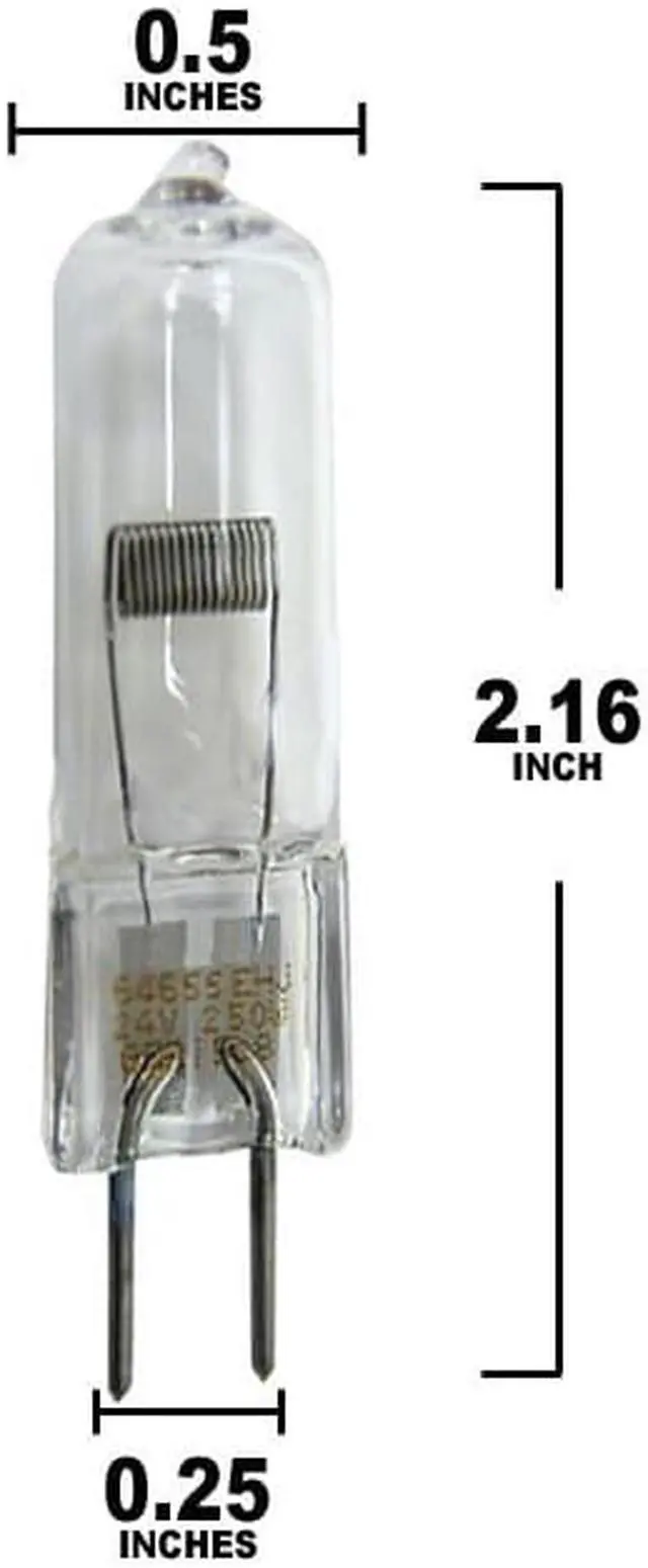 Alt view image 2 of 4 - OSRAM 250W 24V EHJ 64655 Halogen Light Bulb