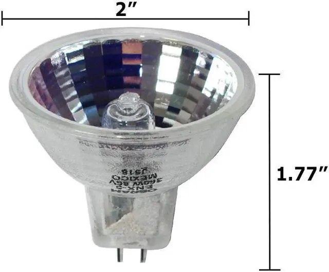 Alt view image 3 of 5 - OSRAM 54913 - ENX/5 Longlife MR16 360W 86V GY5.3 Overhead Projector Bulb