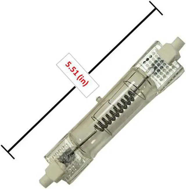 Alt view image 2 of 4 - FEY bulb OSRAM 2000w 120v Double Ended RX7S Halogen Light Bulb