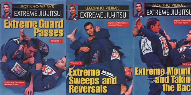 Extreme Brazilian Jiu Jitsu 3 DVD Set MMA Grappling Fighting