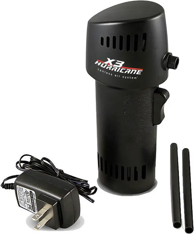 Main image of Canless Air System X3 Hurricane Canless Air System 260+ MPH Computer Duster and Canned Air Replacement