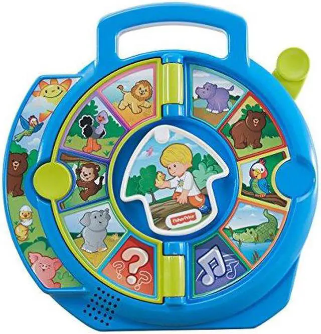 Alt view image 5 of 20 - Fisher-Price Little People World of Animals See 'n Say Playset
