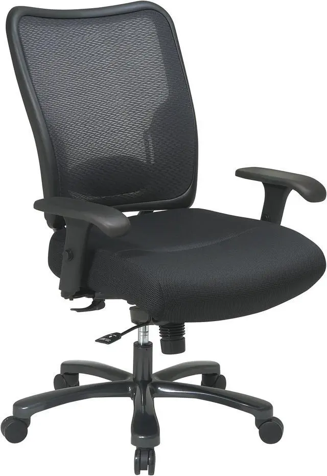 Main image of 75-37A773Double Air Grid Back  Mesh Seat Ergonomic Chair