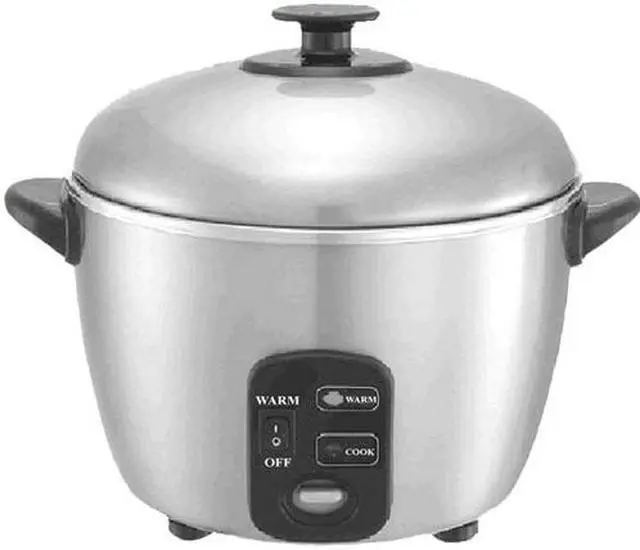 Alt view image 3 of 14 - 10 Cups Stainless Steed Rice Cooker Steamer By Sunpentown