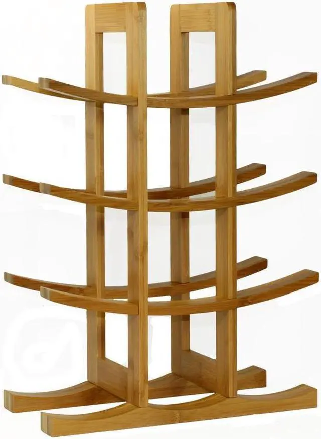 Main image of Oceanstar 12-Bottle Natural Bambbo Wine Rack WR1149