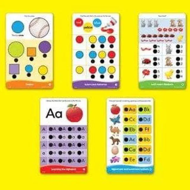 Alt view image 3 of 11 - Educational Insights Getting Ready For School Hot Dots Set