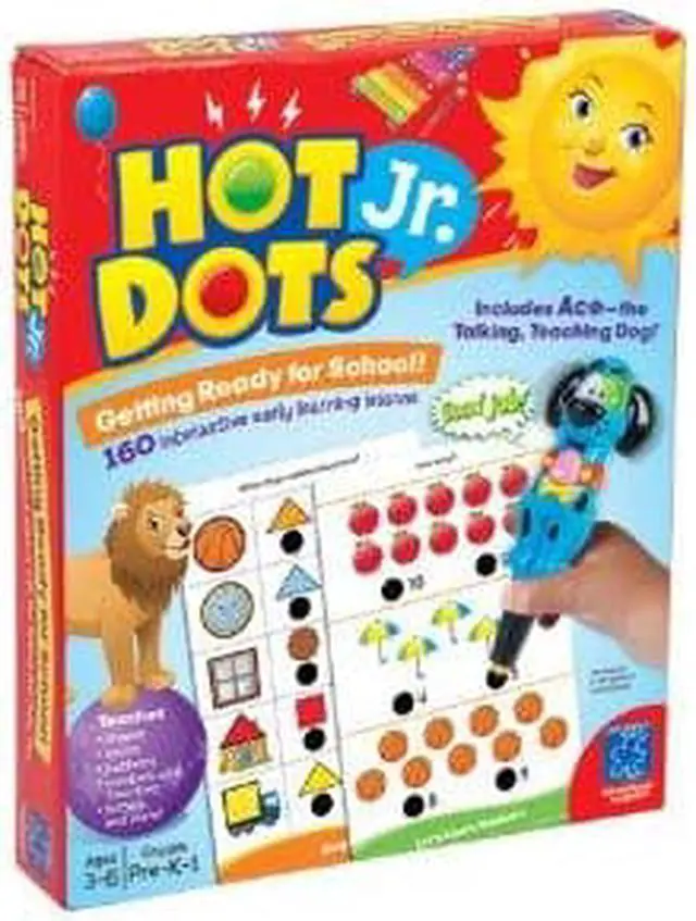 Alt view image 4 of 11 - Educational Insights Getting Ready For School Hot Dots Set