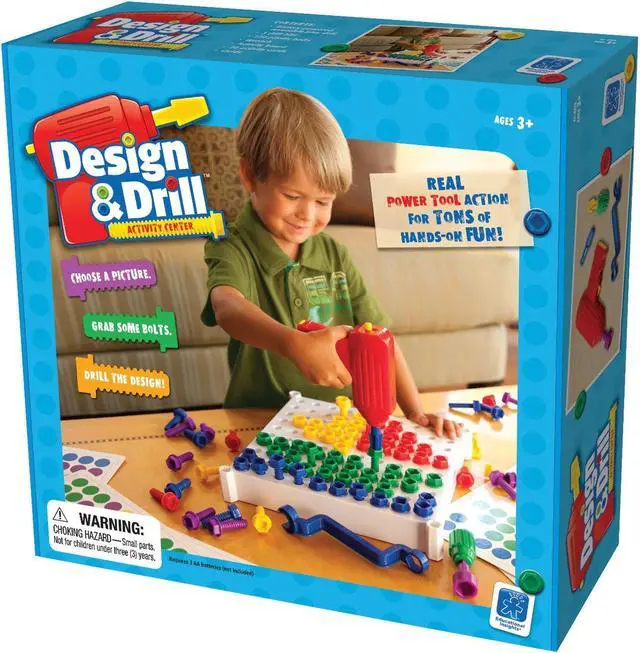 Alt view image 8 of 20 - Educational Insights Design and Drill Activity Center