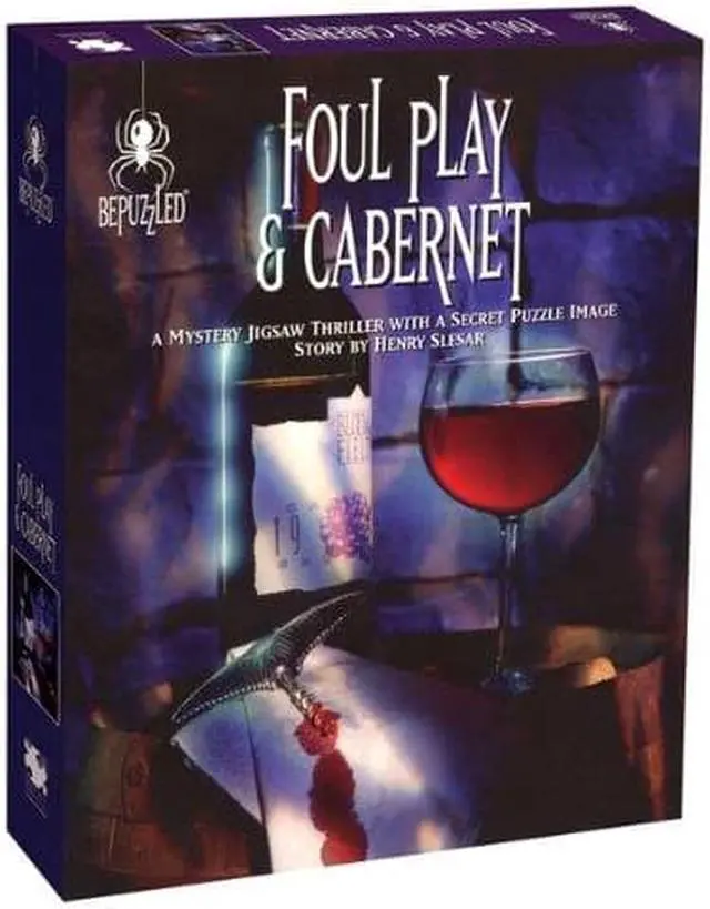Alt view image 2 of 12 - Foul Play & Cabernet 1000 Piece Puzzle by University Games