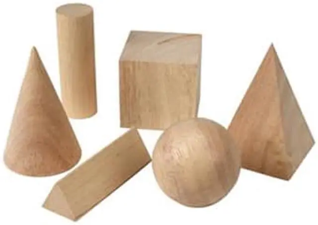 BASIC GEOMETRIC SOLIDS SET OF 6 - Newegg.com