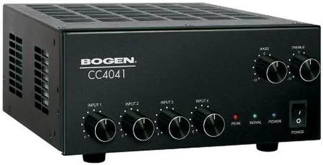 Main image of PAGING MIXER AMPLIFIER         FOUR INPUT 40 WATT