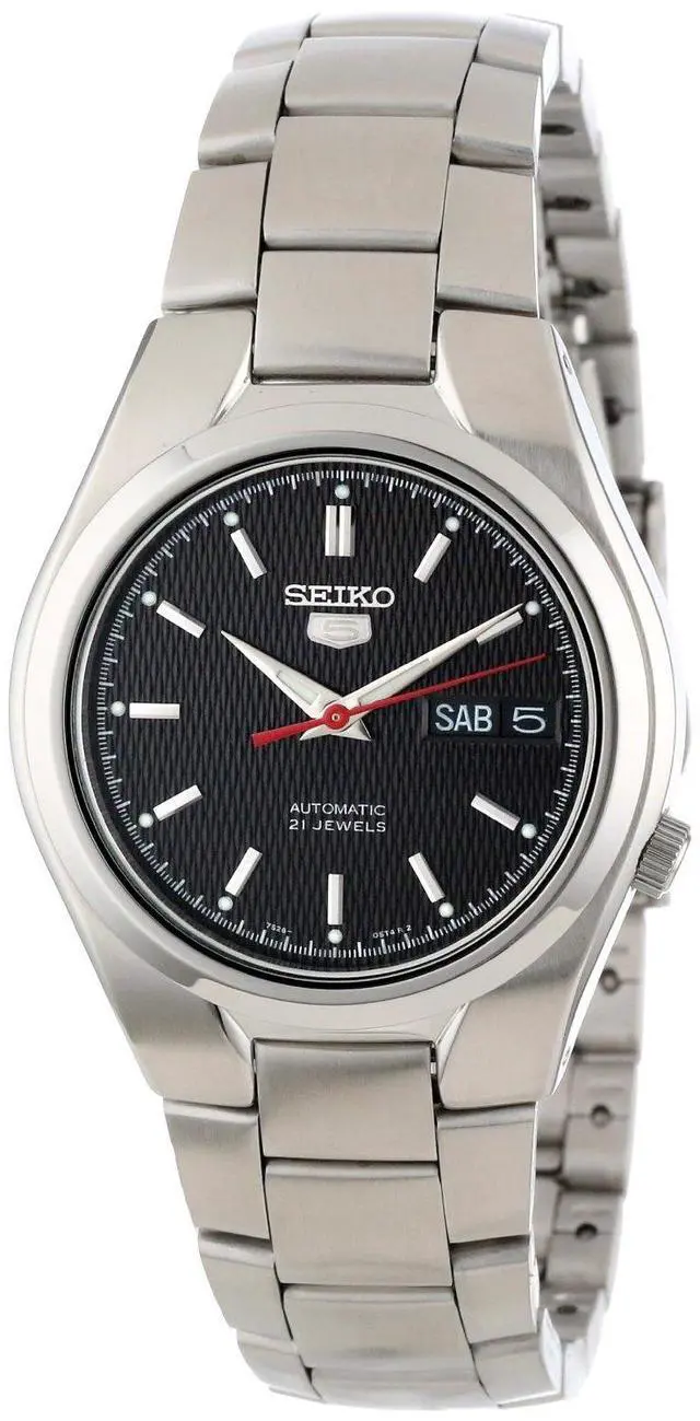 Alt view image 2 of 10 - Seiko 5 Mens Automatic Stainless Steel Watch