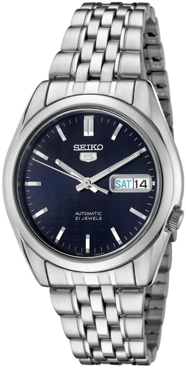 Alt view image 2 of 11 - Seiko 5 Silver Watch SNK357K1