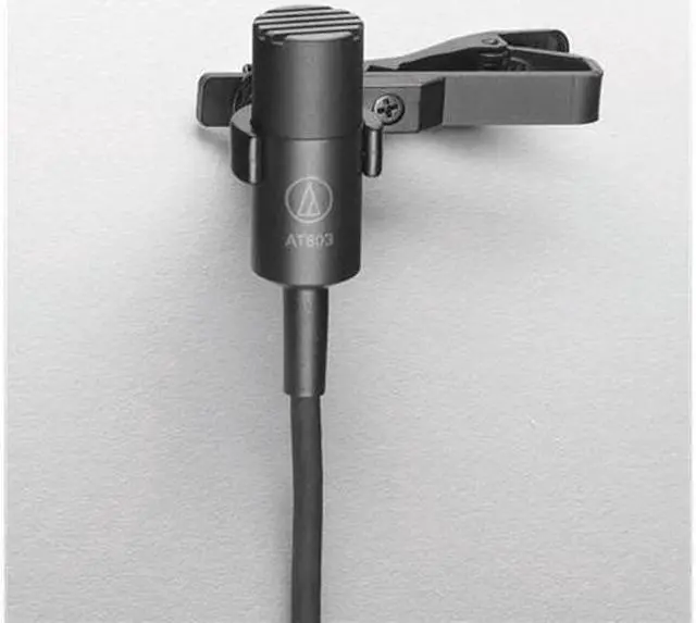 Main image of Audio Technica AT803 Mini Omnidirectional Lav Mic Lavalier Mic