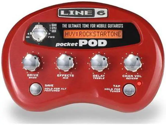 Main image of Line 6 Pocket POD - Mini Guitar Amp Modeler Guitar Multi-Effect