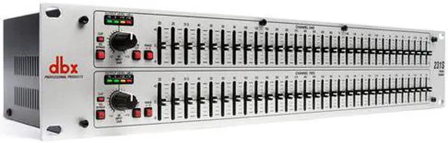 Main image of DBX 231S Dual 31 Band Graphic EQ Equalizer