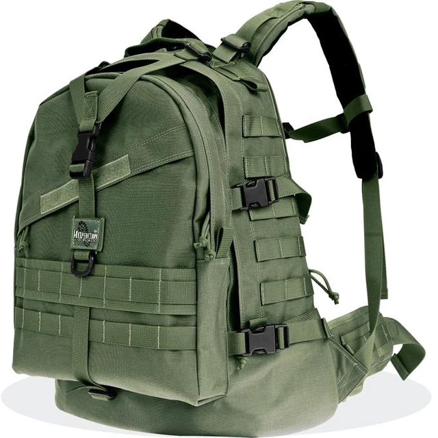 Alt view image 3 of 8 - Maxpedition 0514F Vulture II Backpack 15"x9.5"x20" - Foliage Green Nylon