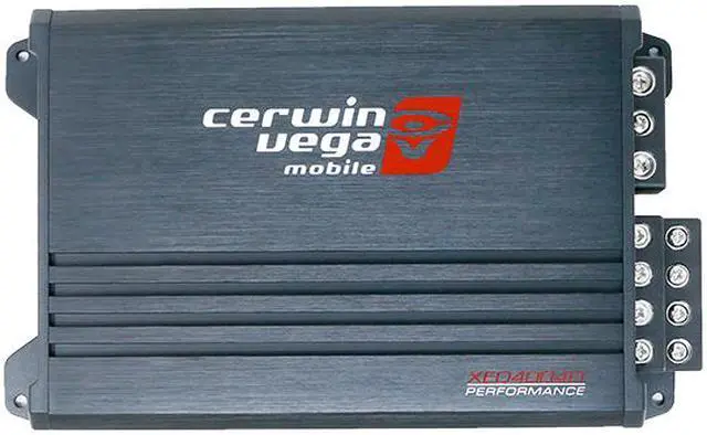 Main image of Cerwin Vega XED4004D || 4 Channel XED Series Amplifier / 400W MAX – XED4004D