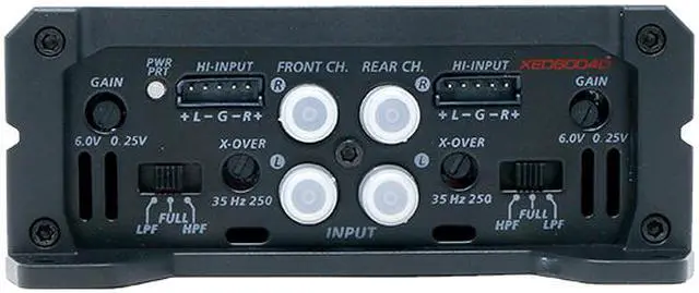 Alt view image 3 of 11 - Cerwin Vega XED6004D  || 4 Channel XED Series Amplifier / 600W MAX – XED6004D