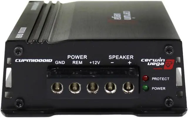 Alt view image 2 of 10 - Cerwin Vega 1 Channel Monoblock Amplifier Mini Series Amp CVPM10001D