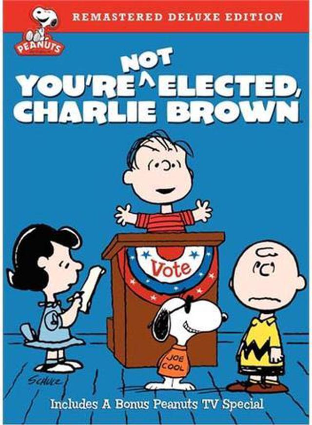Main image of PEANUTS-YOURE NOT ELECTED CHARLIE BROWN (DVD/DELUXE EDITION)