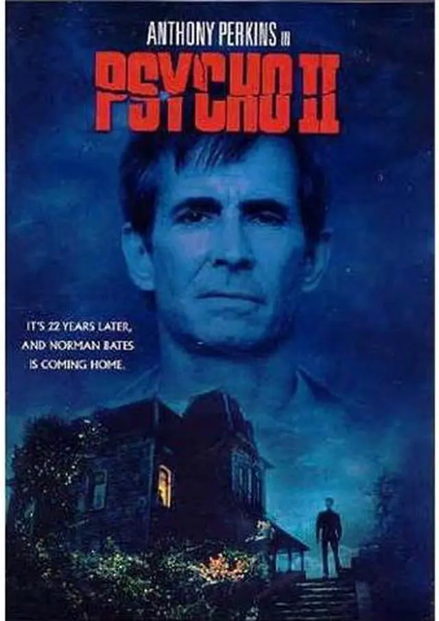 Main image of Psycho II Anthony Perkins, Vera Miles, Meg Tilly, Robert Loggia, Dennis Franz, Hugh Gillin, Claudia Bryar, Robert Alan Browne, Ben Hartigan, Lee Garlington