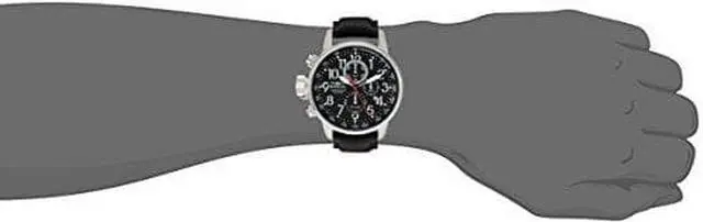 Alt view image 9 of 15 - Invicta 1512 Men's Black 1/10 Second Lefty Chronograph